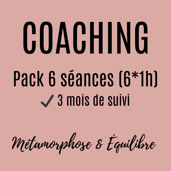 Coaching : Pack 6 séances